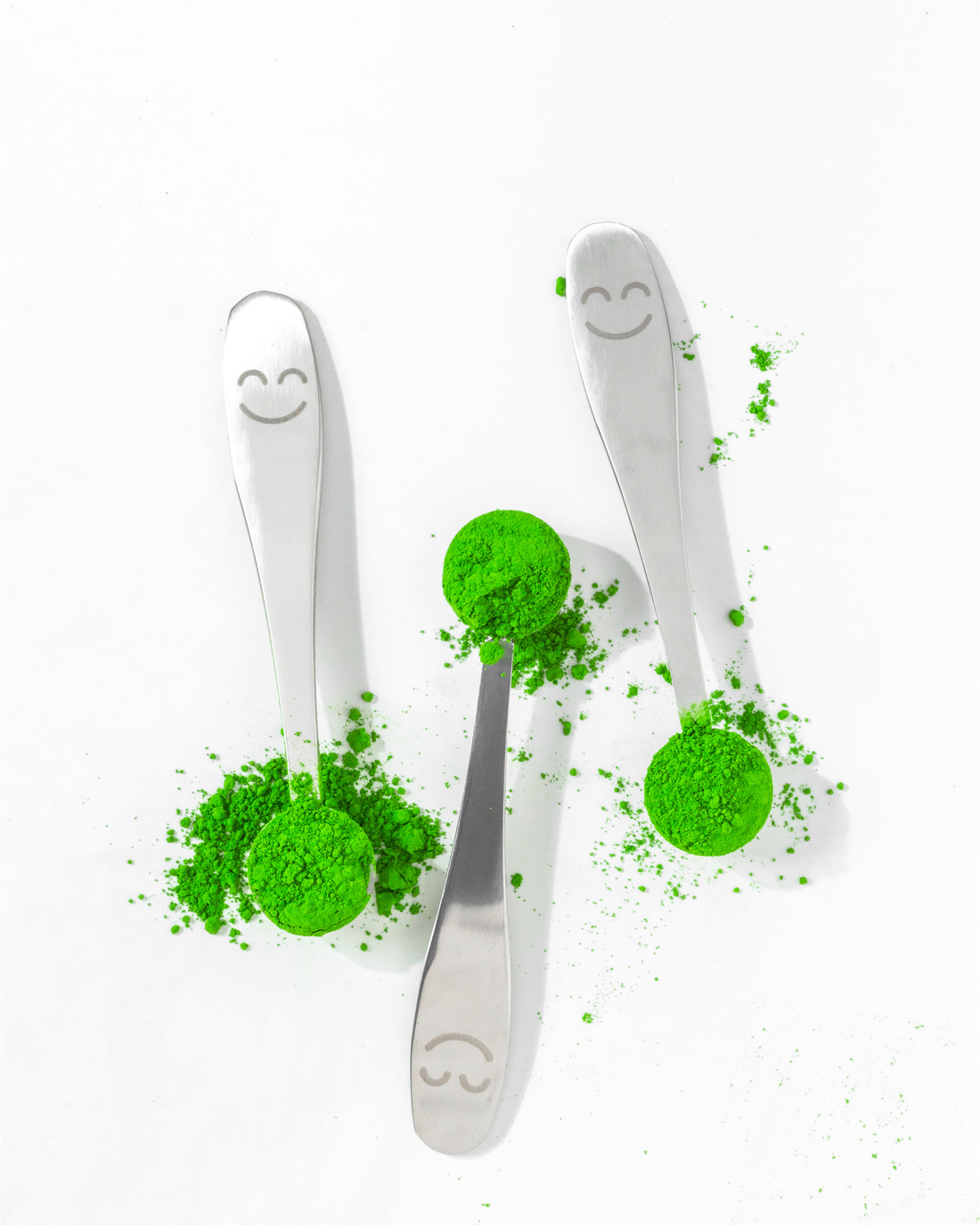 Founder's set matcha scoop with ceremonial grade matcha powder