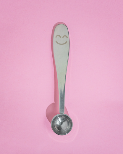 Stainless steel matcha measuring spoon — Jo Malone London x Nice To Matcha limited edition