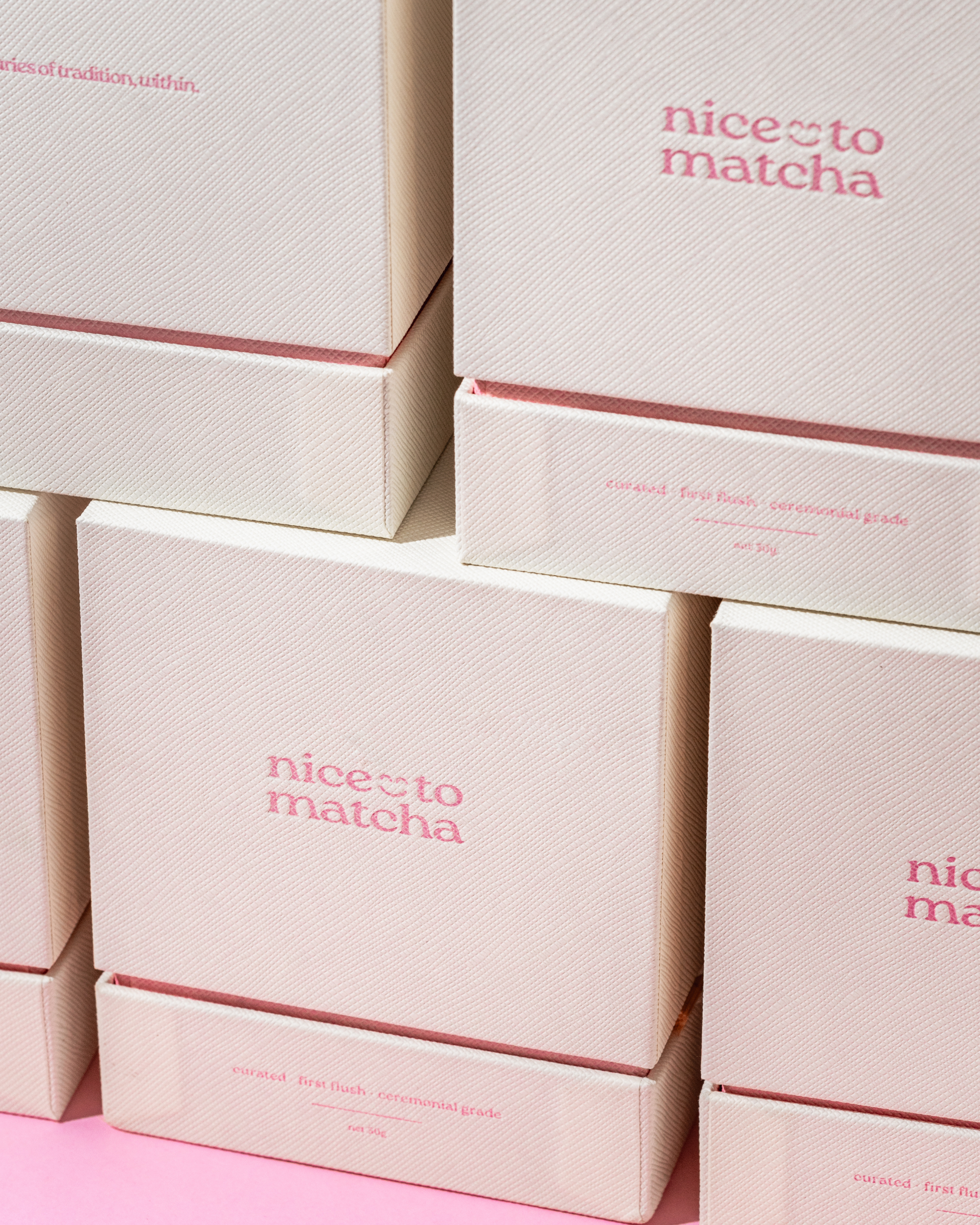 Jo Malone x Nice To Matcha ceremonial matcha tin and packaging stack — limited edition South Africa